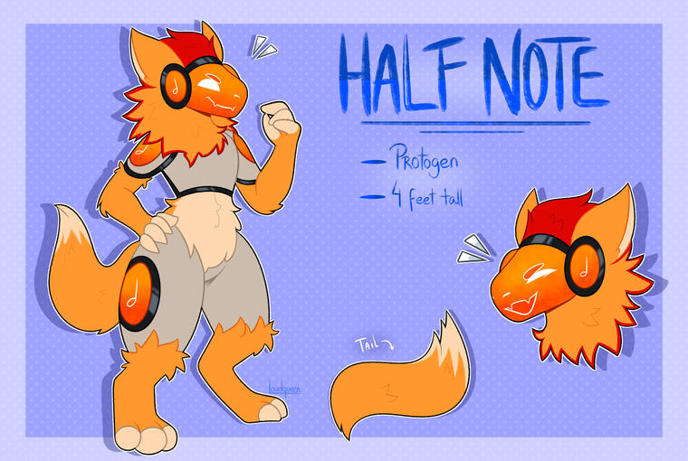 Half Note's ref sheet Half Note's ref sheet